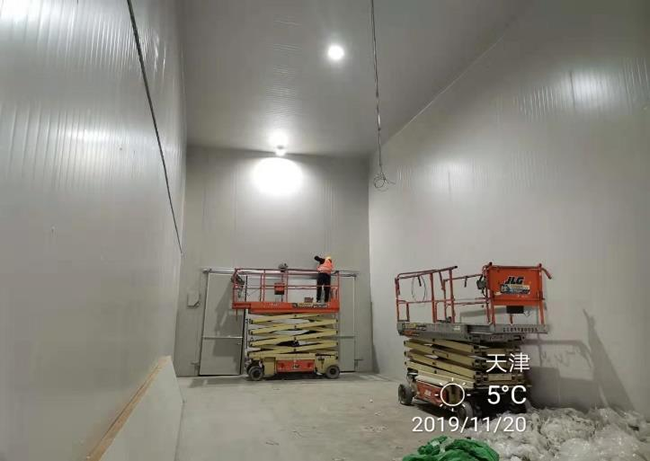 某餐飲管理有限公司食品冷庫(kù)建造案例